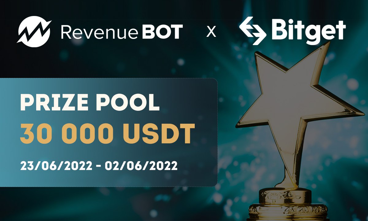 Promotional offer from Bitget and RevenueBot | Blog RevenueBot.io