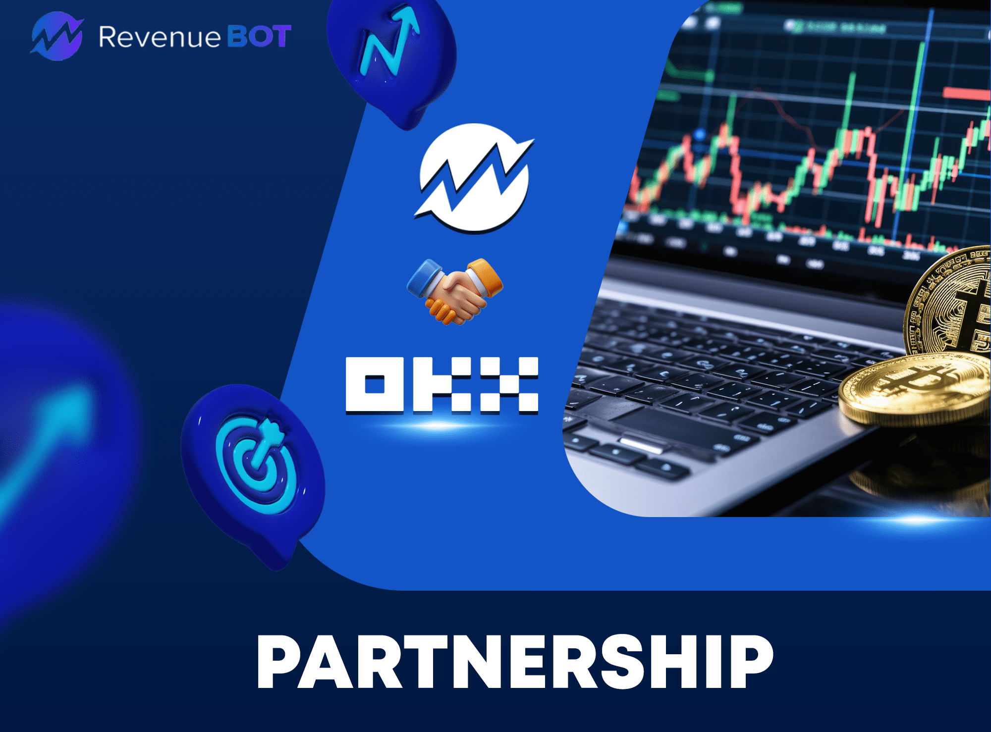 OKX RevenueBot partnership